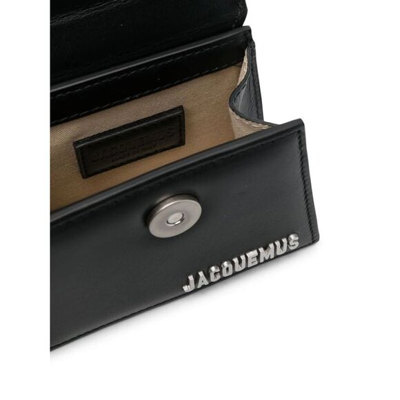 Jacquemus Le Chiquito Mini Leather Black Leather Handbag (Pre-Owned)